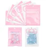 20 Stück Sanrio Hello Kitty Rosa Klare Druckverschlussbeutel Süßigkeiten Kekse Snack Verpackungsbeutel Schmuck Perlen Aufbewahrungsbeutel Mädchen Geschenke