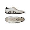 Ecco Damen Sneakers, Gr. 41, cremeweiß, Leder