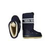 Moon Boot Damen Stiefel, Gr. 39, marineblau, Kunstleder