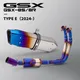 Sistema di scarico moto per GSX 8S GSX8S GSX-8S GSX8R 2022-2025 Accessori moto