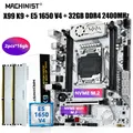 MACHINIST X99 Kit Scheda madre Xeon E5 Xeon 1650 V4 CPU con 2*16GB 2400MHz ECC DDR4 Memoria RAM LGA