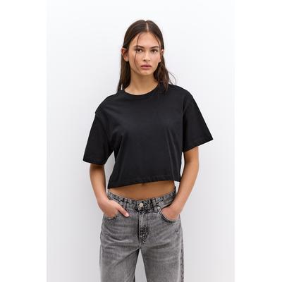 Cropped Short Sleeve T-Shirt