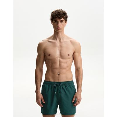 Bershka Plain Swimming Trunks Men Xl Green