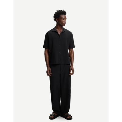 Bershka Pleated Baggy Jogger Trousers Men L Black