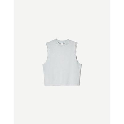 Bershka Sleeveless Top Men Xs Grey