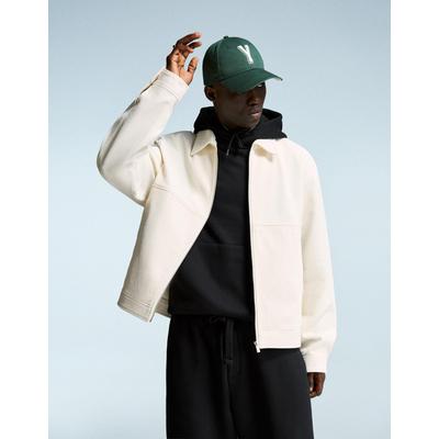 Bershka Textured Jacket Men L Stone