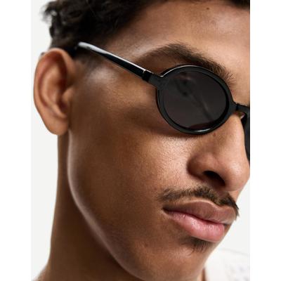 Bershka Resin Sunglasses Men Black