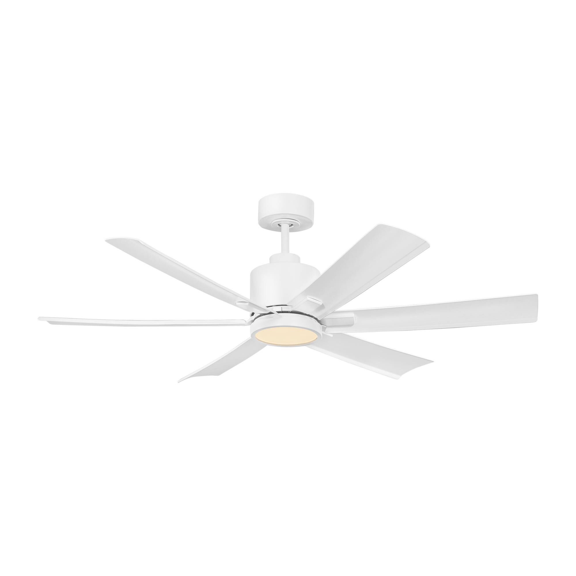 Generation Lighting Sean Lavin Flera Smart 52 Inch Ceiling Fan with Light Kit - 6FLSM52RZWD