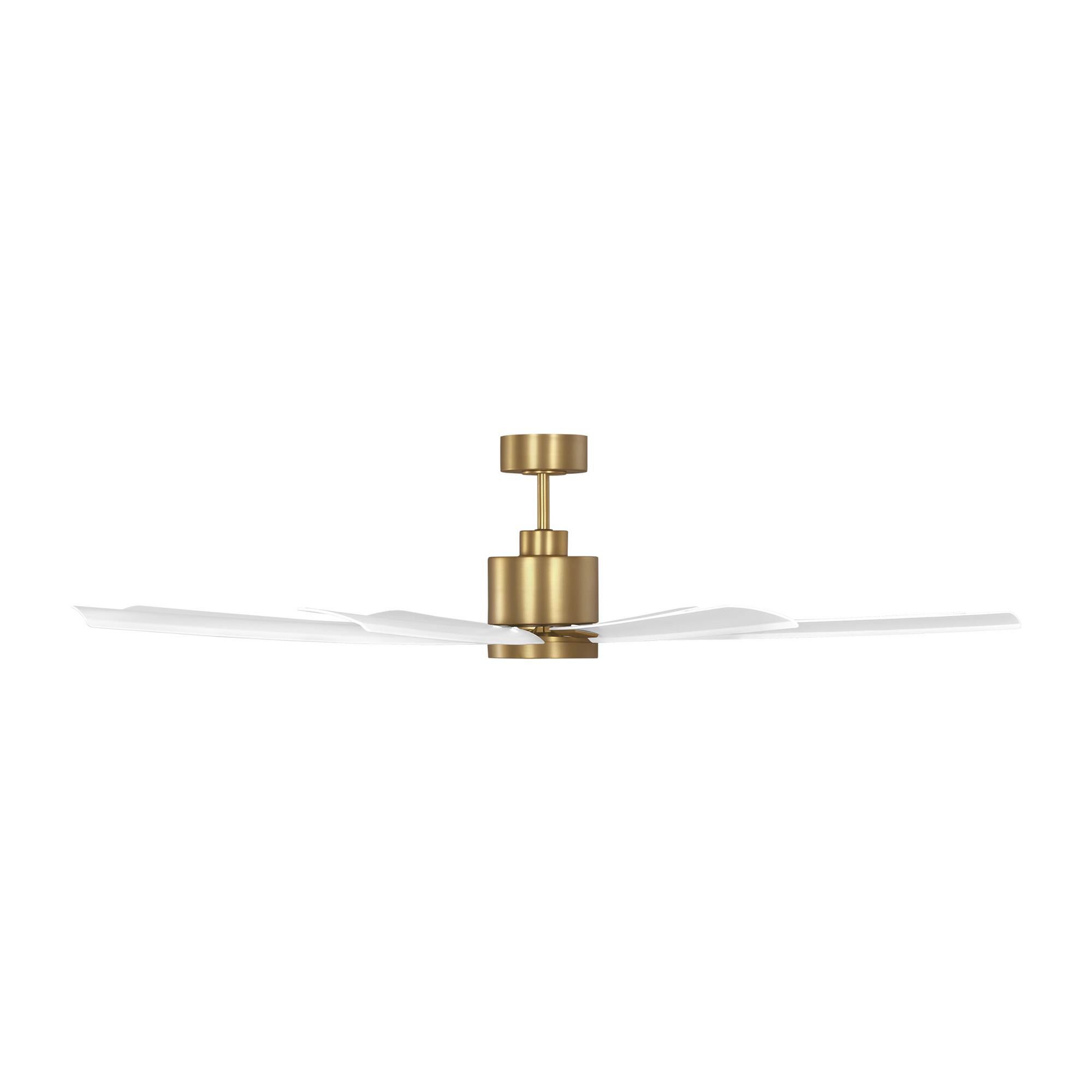 Generation Lighting Sean Lavin Flera Smart 65 Inch Ceiling Fan with Light Kit - 8FLSM65BBSD