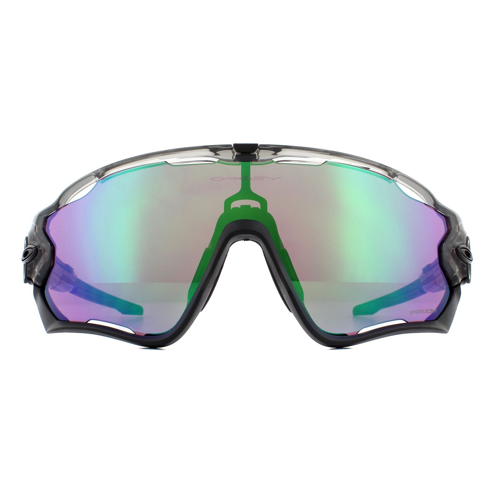 Oakley Wrap Mens Grey Ink Prizm Road Jade Lunettes de soleil Image