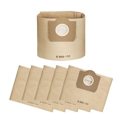WD3 Staubsaugerbeutel, 5er Pack gerade Staubsaugerbeutel für Kärcher WD3, wd 3 Premium, WD3200, Image