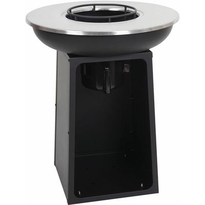Feuerschale mit Grillplatte HHG 866 Feuerstelle Grill Feuerkorb bbq Outdoor Kochplatte, Stahl Image