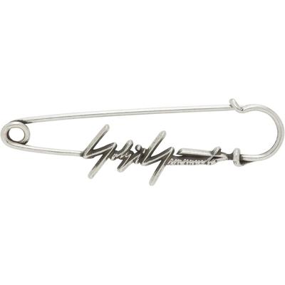 Safety Pin Brooch - Black - Yohji Yamamoto Brooches