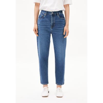 MAIRAA - Frauen Mom Fit Jeans - blau (Größe: 28/30) Image
