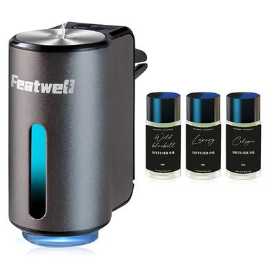 TEMU Smart Car Air Fresheners With 3 Adjustable Concentration Scent Levels - 3*10ml French Perfume Lasts Image