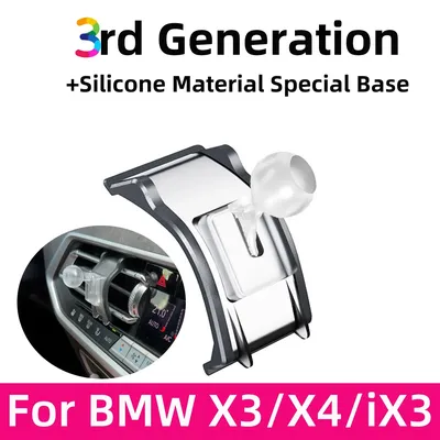 Magsafe Auto-Handyhalter für BMW iX3 X3 G01 X4 G02 2022 2023 Auto 360 ° Rotationsständer GPS-Halterung Magnetischer Ladeständer Image
