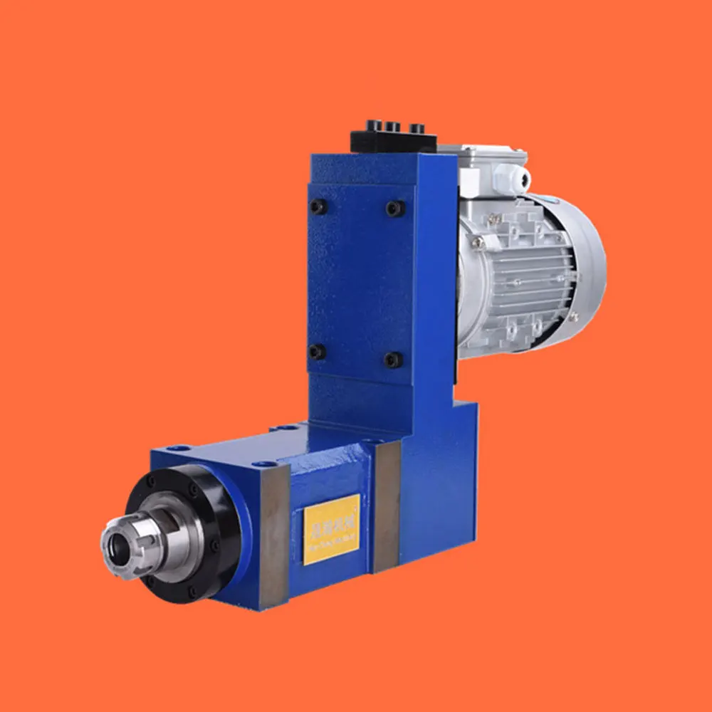 BT30/ER25 Bohren, Fräsen, Power Head Werkzeugmaschine, Spindel Power Head Unit 0,75 kW Motor für Bohrfräsmaschine Image