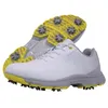 Männer Professionelle Golf Schuhe Wasserdichte Spikes Golf Turnschuhe Schwarz Weiß Herren Golf Trainer Große Größe Golf Schuhe für Männer