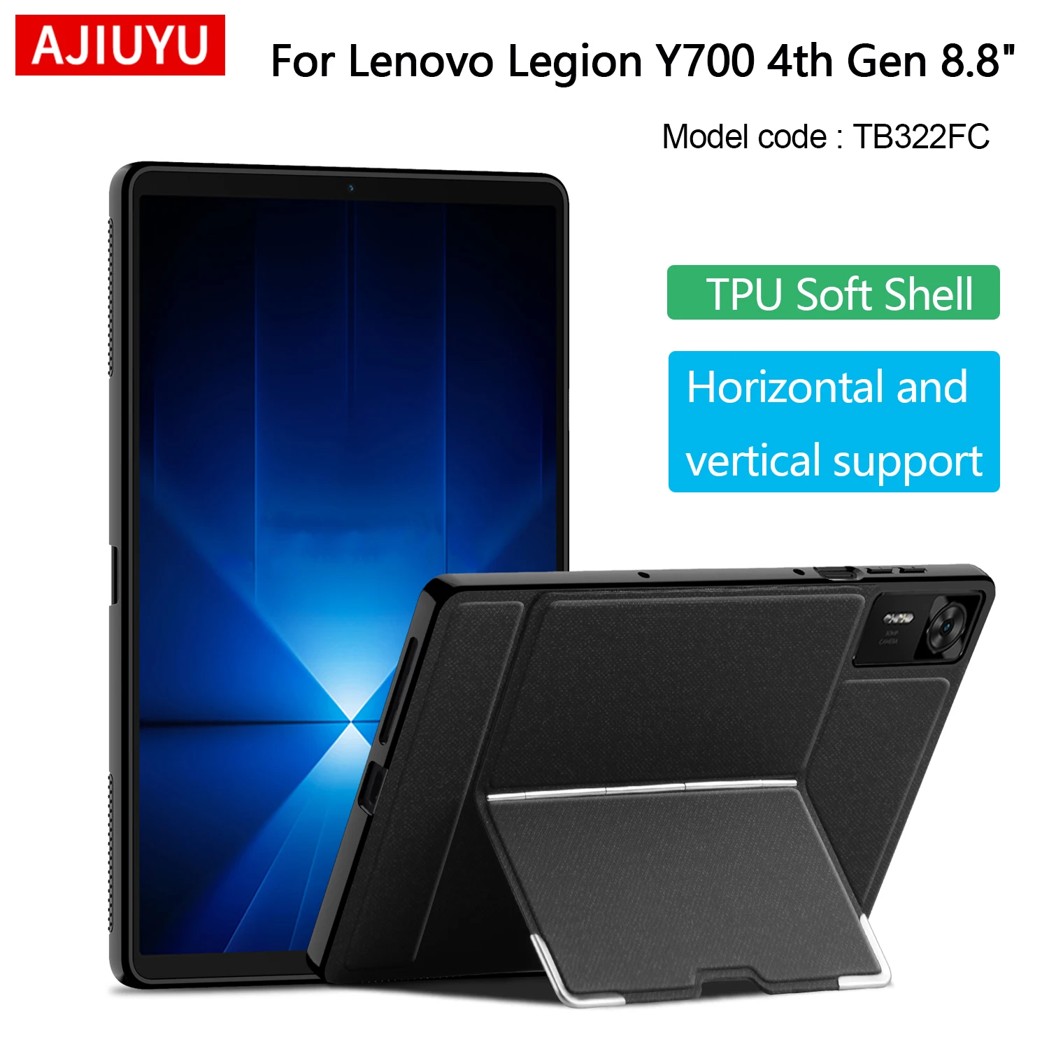 Fall Für Lenovo Legion Y700 4th Generation 8,8 "2025 Spiel Tablet für LEGION Y700 TB322FC Gen 4 Zurück Abdeckung shell Schutzhülle Image