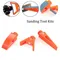 Hobby Sanding Tool Kit Curved Surface Sander Polisher Handheld Manual Polishing Set For Hobby