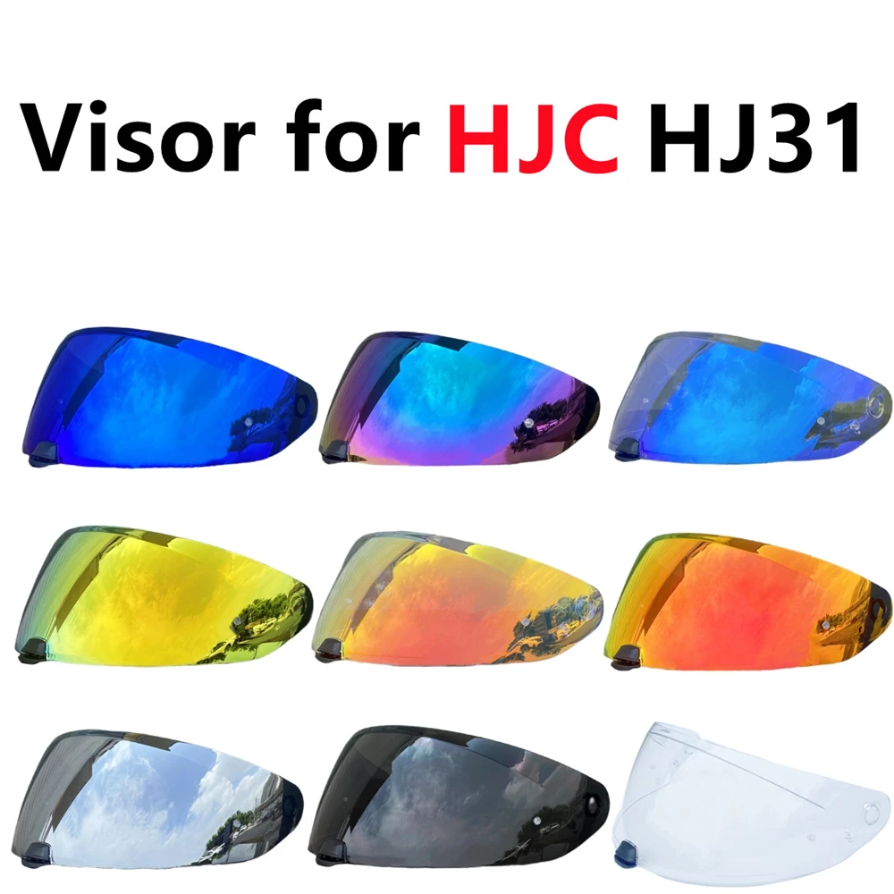 I70 Helm visier linse für hjc hj31 i10 visera para casco hoch zähigkeit wind dicht uv geschnitten viseiras capacete moto Image