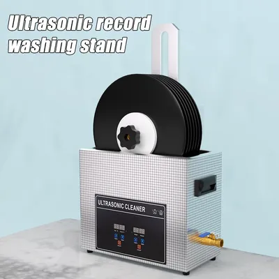 Ultrasonic Vinyl Record Cleaner Machine Cleaning 7-12 Inch 8 Records 220 v 6L Ultrasonic Cleaner Vinyl Record Ultrasound Washer