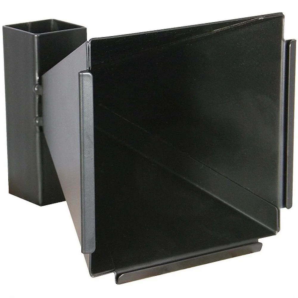 6,70"*6,70"(17cmx17cm) Trichter, schwarze Pelletfalle und Schießziel für Luftgewehr, Luftgewehr, Pelletpistole, BBs aus Stahl und Kunststoff Image