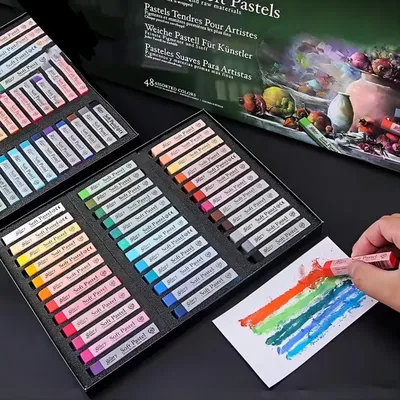 MUNGYO Pastels/Chalks/Sticks/Crayon for College Grade Artist Graffiti Drawing Coloring Art Supplies