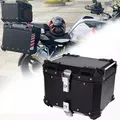 45L moto posteriore Top Case moto casco scatola universale coda bagagli strumento di stoccaggio tronco posteriore per BMW Harley Touring Cruiser