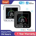 Tuya WiFi Controller intelligente per condizionatore d'aria Umidità di temperatura Controller a infrarossi Alimentazione USB Touch screen LCD Google Home Alexa