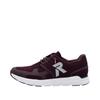 Slip-On Sneaker RIEKER SPORT "Preston", Damen, Gr. 36, lila (brombeere), Textil, Nubuklederimitat, sportlich, Schuhe, Freizeitschuh, Halbschuh, Schlupfschuh mit Gummizug