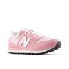 Sneaker NEW BALANCE "500", Gr. 37, pink, sea salt, Leder, Textil, mehrfarbig, sportlich, Schuhe