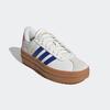 Sneaker ADIDAS SPORTSWEAR, Gr. 38,5, core weiß, semi lucid blau, bliss pink, Leder, Synthetik, sportlich, Schuhe, Design auf den Spuren des adidas Gazelle Bold, Topseller
