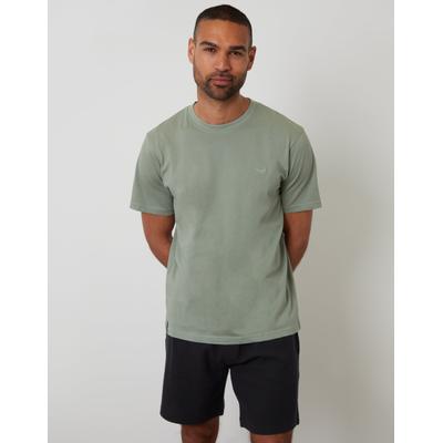 Sage Green Textured Short Pyjamas (2-Piece Set)