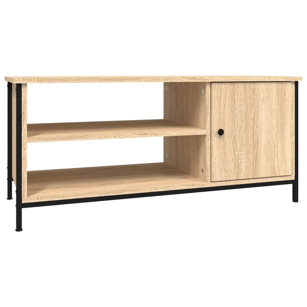 vidaXL TV-Schrank Sonoma-Eiche 100x40x45 cm Holzwerkstoff Image