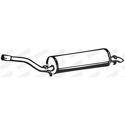 Walker Endschalldämpfer [Hersteller-Nr. 05071] für Mercedes-Benz Image