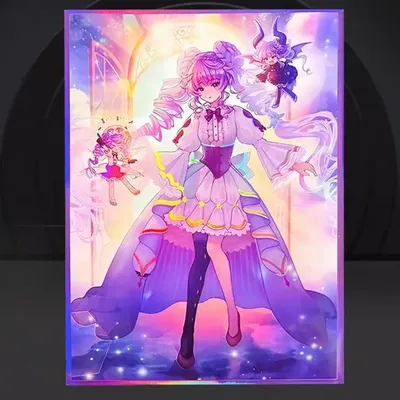 Yugioh Angello Vaalmonica Kartenhüllen Hochwertige Yu-Gi-Oh! TCG OCG Trading Cards Shine Flash Image