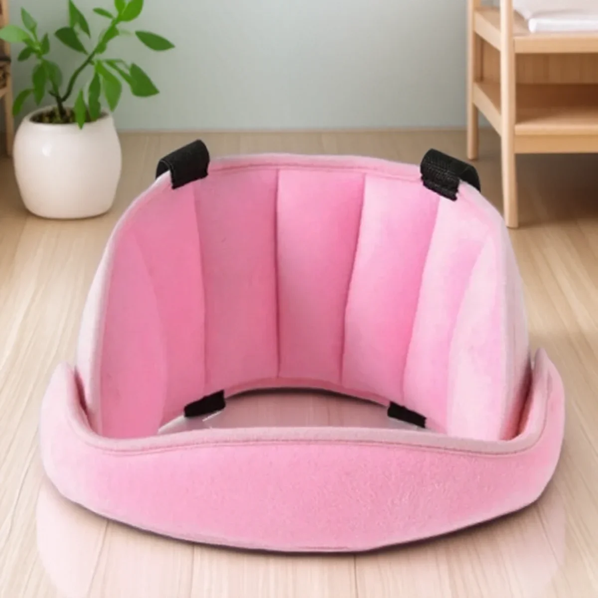 STONEGO Kopfstützgürtel für Babyautositz – verstellbarer Kopfgurt aus Baumwolle zum schlafenden Kind, Sicherheits-Kopfschutz für Kinder Image