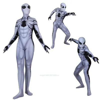 Spiderman zukünftige Stiftung Zentai Kostüm Superhelden Erwachsene Kinder Overall die Rächer Männer Image