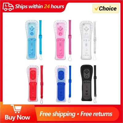 Kompatible Nintendo Wii-Konsole mit Fernbedienung, kabelloser Gamepad-Controller, Nunchuck-Fernbedienung, Joystick, Joypad optional