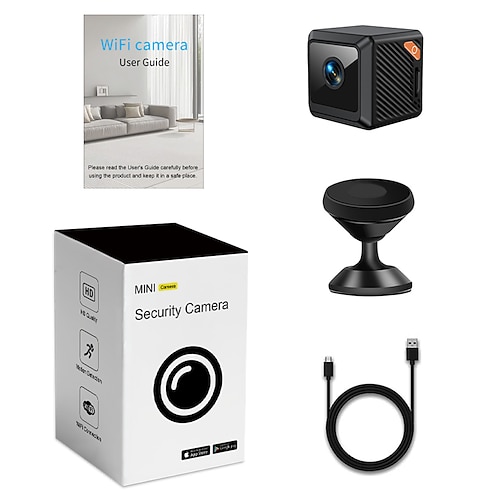 Kabellose Überwachungskamera – Zweiwege-Sprachanrufe, Bewegungserkennung, integrierter AP-Hotspot, keine Internetanzeige erforderlich, Echtzeitüberwachung der Sicherheit von Familie und Haustieren zu Image