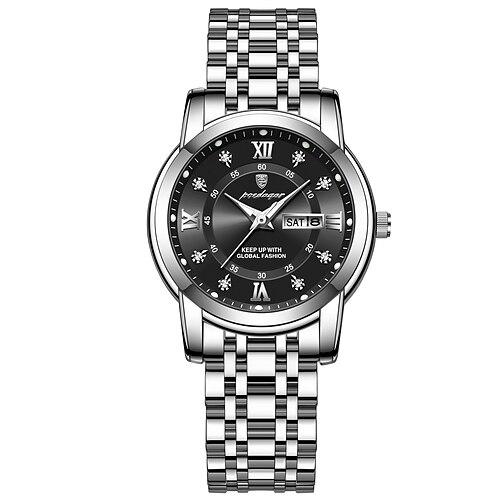 Damen Quarzuhr Armbanduhr Datum Wasserdicht Legierung Beobachten