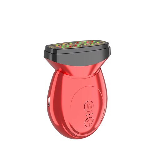 Valentinstagsgeschenke für Frauen 3 Farben Lichttherapie Mikroströmung Gesichtsstraffungsmaschine Hautstraffung Verjüngung Spa Gerät Image