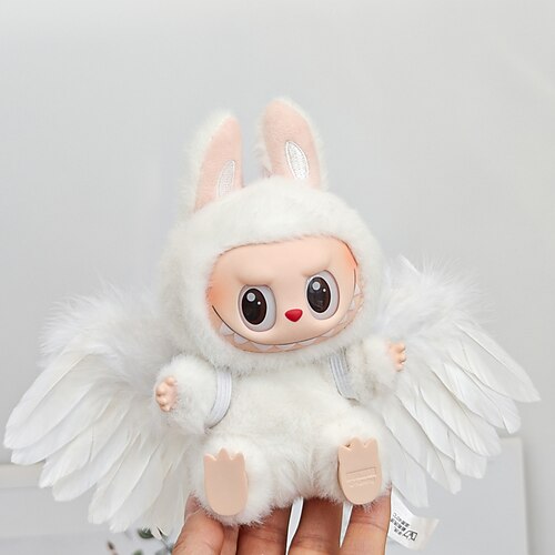 Kleidungsset für 17 cm Puppen ForLabubu-Mode Kleidung Zubehör Outfit geeignet für 17 cm große Puppen weiche Baumwollkleidung nur Kleidung KEINE PUPPE Weihnachtsgeschenk Image