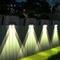 4/8 stücke solar deck zaun licht im freien wasserdichte led wand licht garten treppen zaun garten terrasse balkon deck beleuchtung dekoration