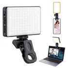 ST-120 Luce video a LED Luce di riempimento ricaricabile 3000 MAh CRI95 Mini luce selfie portatile