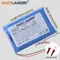 Batteria al litio ricaricabile ai polimeri di litio da 3,7 V 2000 mAh 7,4 Wh 704060 Spina connettore Li-pol JST 2 pin 1,25 mm per baby monitor