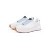 Keilsneaker TOMMY HILFIGER "CASUAL FASHION RUNNER MIX", Damen, Gr. 38, weiß (weiß kombiniert), Leder, Lederimitat, Textil, sportlich, Schuhe, Freitzeitschuh, Halbschuh, Schnürschuh im Kontrast-Look