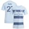 Women's adidas Manu García Light Blue Sporting Kansas City 2025 One KC Replica Player Jersey