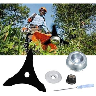 One-For-All Dreizahn-Freischneiderklinge für Stihl, Husqvarna, Mitox, Echo, Kawasaki und andere Image